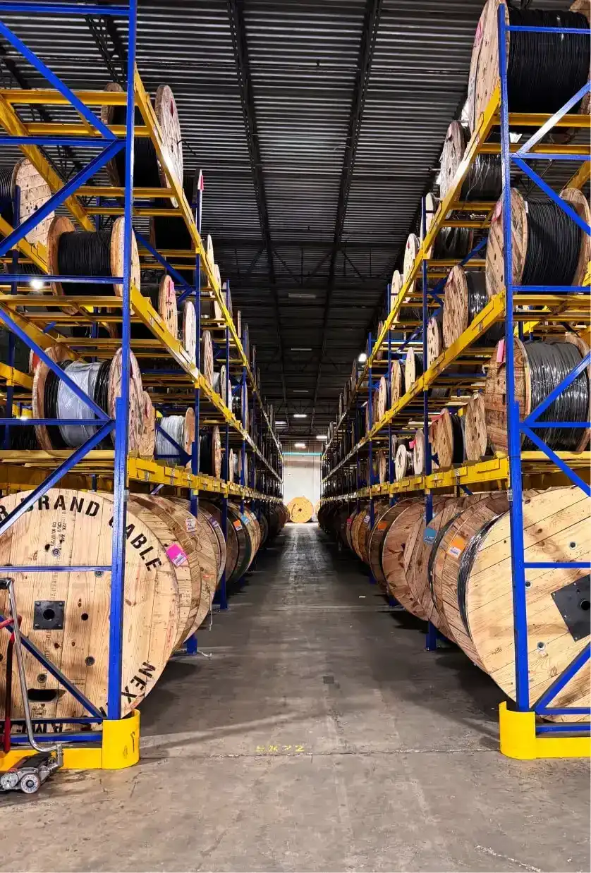 Bodega de cables industriales